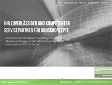 Tablet Screenshot of print-solution.net